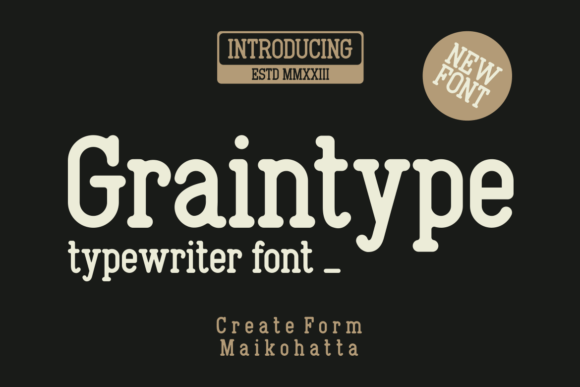 Graintype: A Serif Font That Adds Warmth to Digital Branding