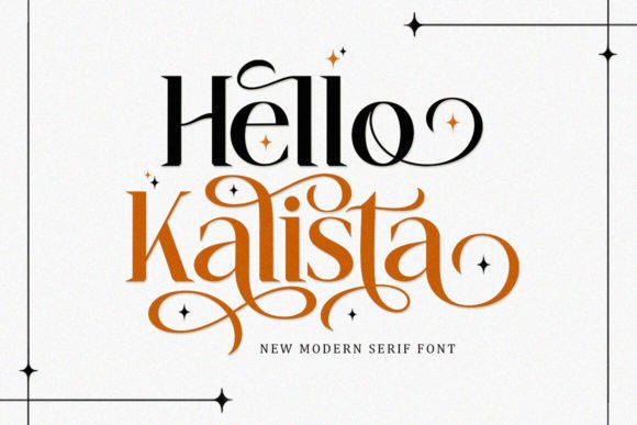 Hello Kalista: A Thoughtful Serif Font for Real Branding Work