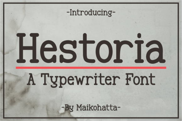 Hestoria: A Serif Font That Feels Like Home
