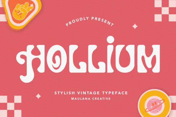 Hollium: A Psychedelic Sans Serif for Bold Campaign Moments