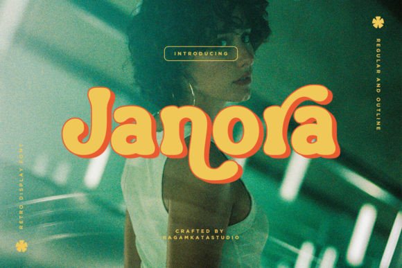 Janora: A Retro Serif Font That Makes Your Brand Feel Timelessly Polished