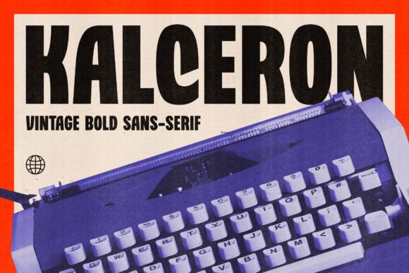 Kalceron: A Bold, Retro Sans Serif That Elevates Real Small Business Branding