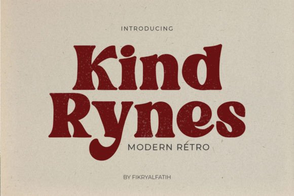 Kind Rynes: A Warm, Timeless Serif Font for Handmade Brands