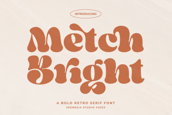 Metcha Bright: A Bold Serif Font for Modern Web Design