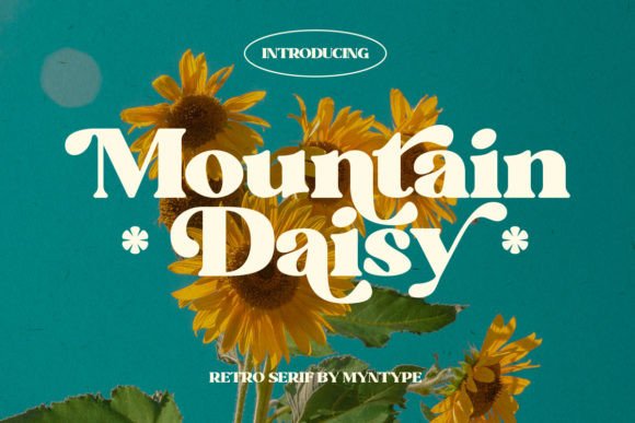 Mountain Daisy: A Retro Serif Font for Distinctive Web Design