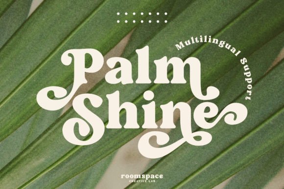 Palm Shine: A Retro Serif Font That Elevates Your Brand