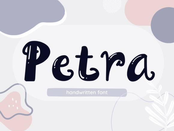 Petra: A Script Amp Font That Feels Handwritten—But Never Messy
