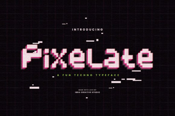 Pixelate: A Playful, Futuristic Font for Small Business Branding