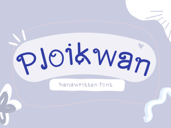 Ploikwan: A Sweet, Cursive Font That Makes Campaigns Feel Human