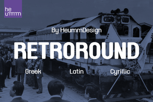 Retroround: A Sans Serif Font with Retro Soul and Modern Flexibility