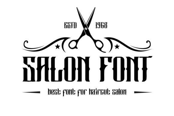 Salon Font: A Vintage Blackletter for Digital Brand Identity