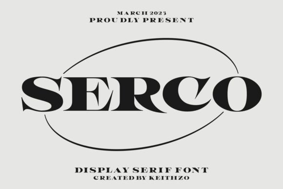 Serco: A Bold Serif Font for Modern Web Design