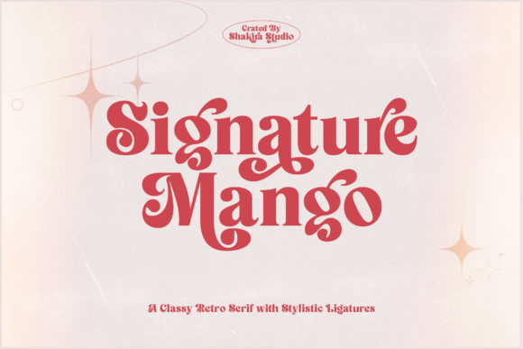 Signature Mango: A Serif Font That Makes Your Brand Feel Instantly Polished