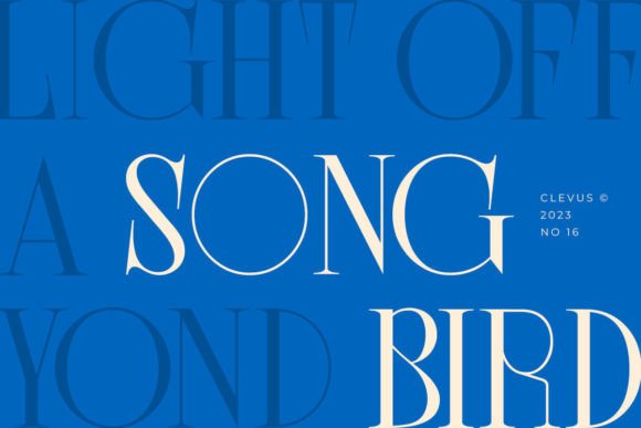 Song Bird Serif Font for Professional Branding