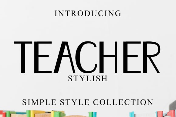 Teacher Stylish: A Clean, Retro Sans Serif That Elevates Real Business Branding