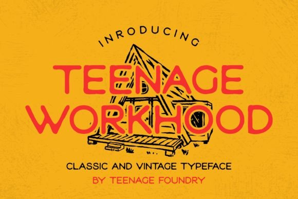Teenage Workhood: A Vintage Sans Serif for Digital Branding
