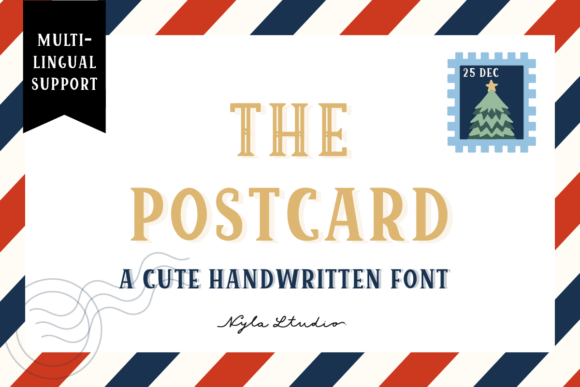 The Postcard: A Handwritten Font That Makes Your Campaign Feel Human